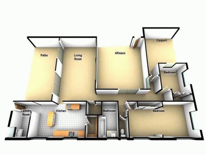 66 Okinja Road, Alexandra Headland QLD 4572 Floorplan