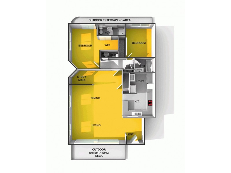 1/70-78 Alexandra Parade, Maroochydore QLD 4558 Floorplan