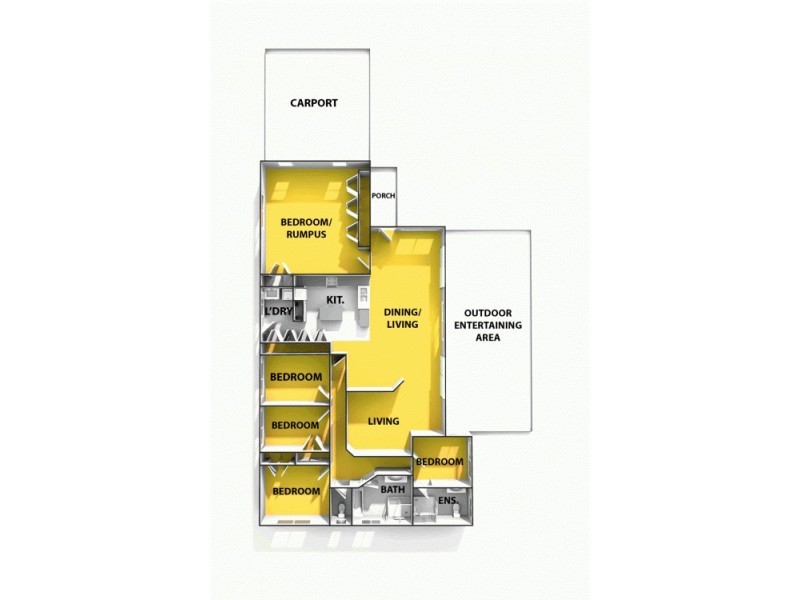 61 Yaringa Avenue, Buddina QLD 4575 Floorplan