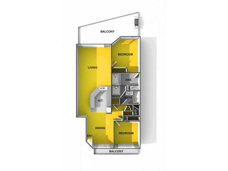 5/66-68 Alexandra Parade, Maroochydore QLD 4558 Floorplan