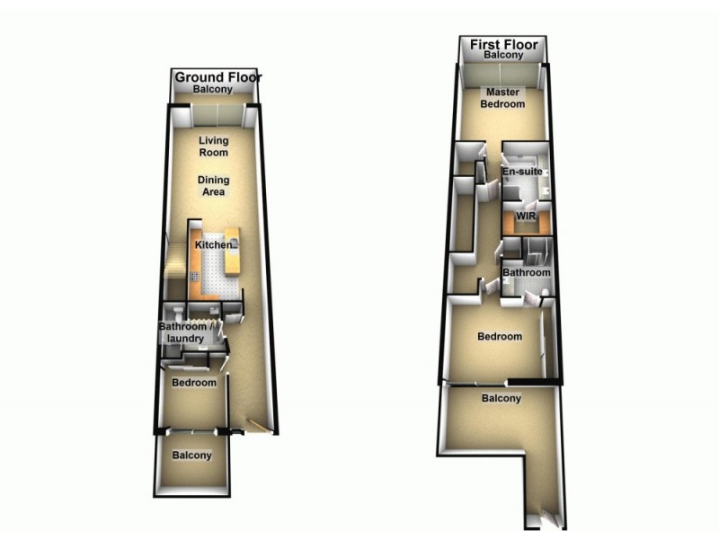 73/7 Grand Parade, Kawana Island QLD 4575 Floorplan