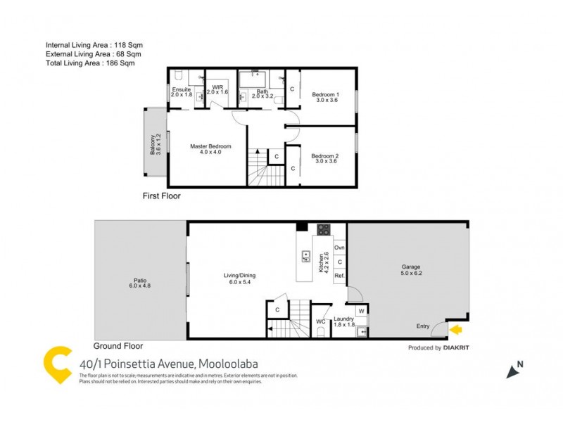 40/1 Poinsettia Court, Mooloolaba QLD 4557 Floorplan
