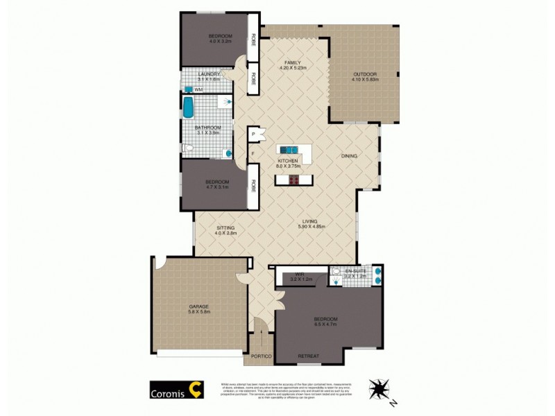 2 Hibbertia Street, Mountain Creek QLD 4557 Floorplan
