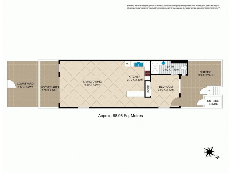 1/11-13 Juan Street, Alexandra Headland QLD 4572 Floorplan