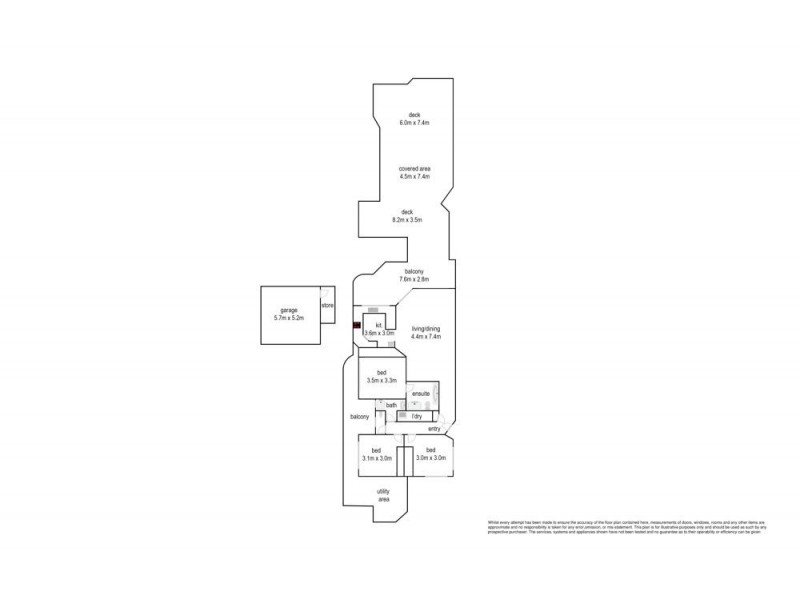 8/26 Buderim Avenue, Alexandra Headland QLD 4572 Floorplan