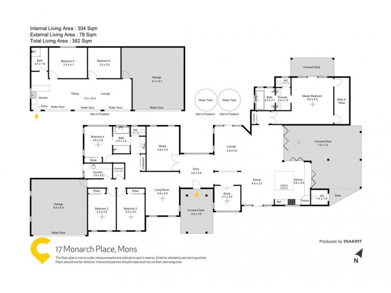 17 Monarch Place, Mons QLD 4556 Floorplan