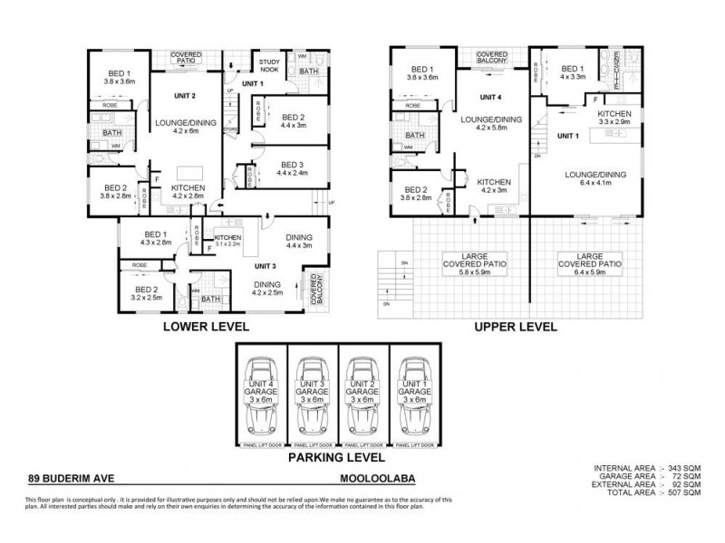 89 Buderim Avenue, Mooloolaba QLD 4557 Floorplan