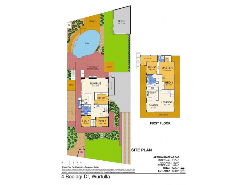 4 Boolagi Drive, Wurtulla QLD 4575 Floorplan