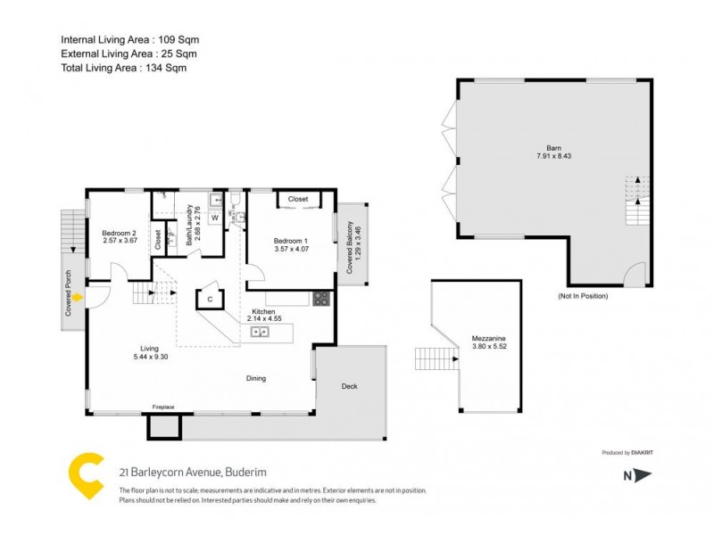 21 Barleycorn Avenue, Buderim QLD 4556 Floorplan