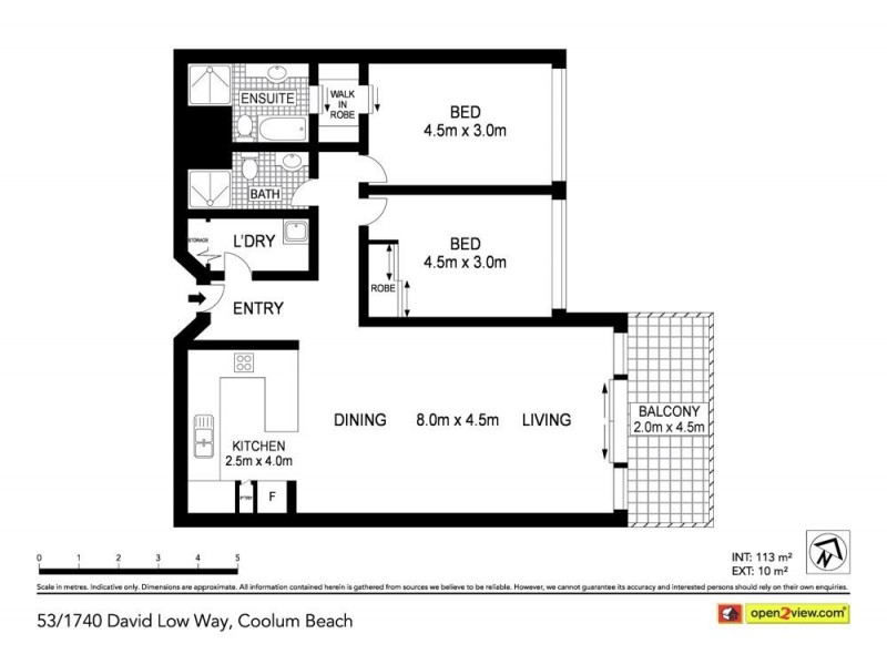 53/1740-1744 David Low Way, Coolum Beach QLD 4573 Floorplan