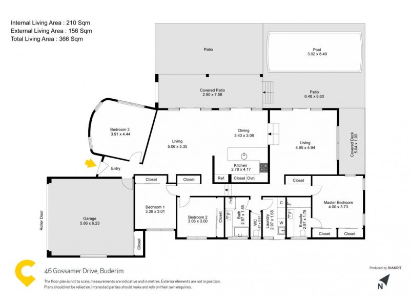46 Gossamer Drive, Buderim QLD 4556 Floorplan