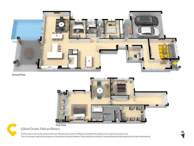 5 Bond Street, Pelican Waters QLD 4551 Floorplan