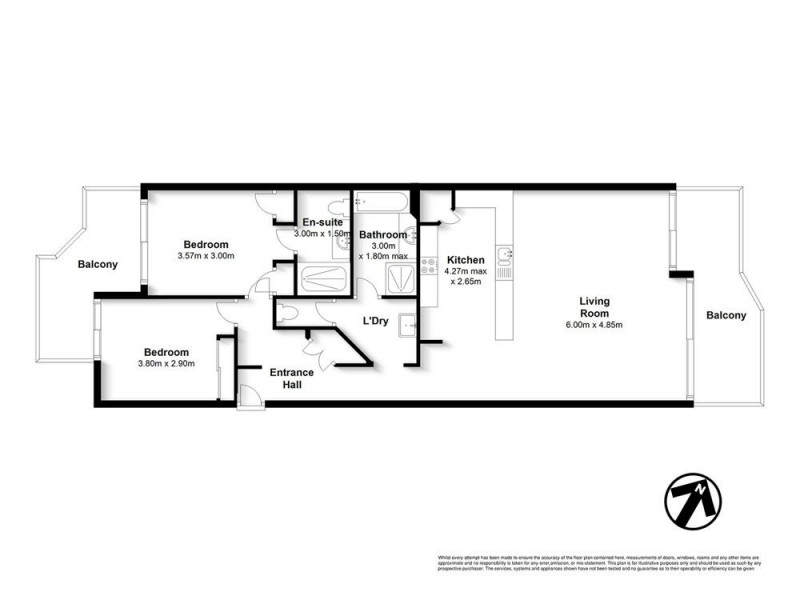 13/146 Duporth Avenue, Maroochydore QLD 4558 Floorplan