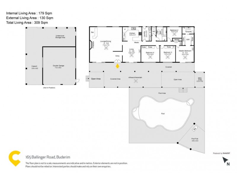 165 Ballinger Road, Buderim QLD 4556 Floorplan