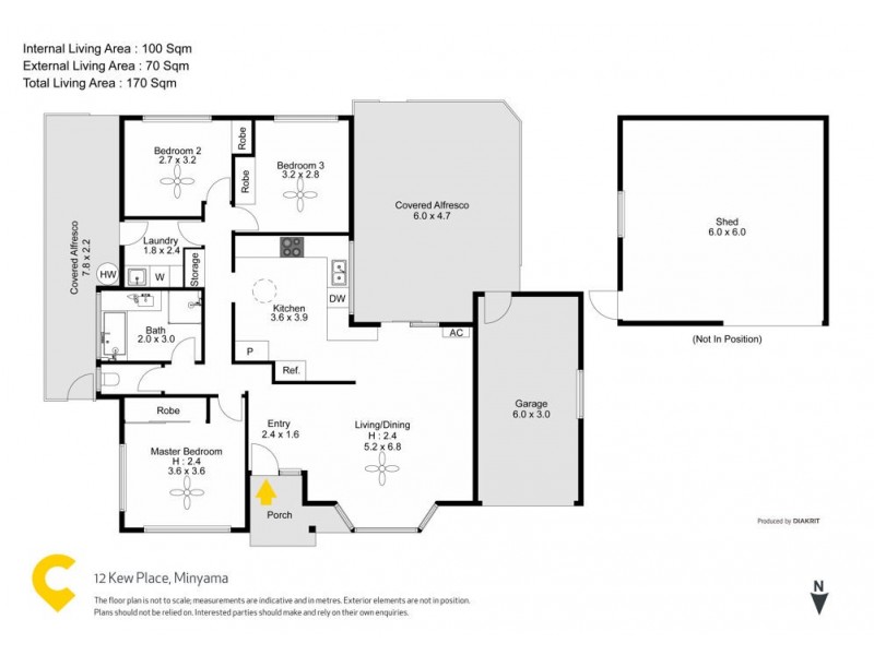 12 Kew Place, Minyama QLD 4575 Floorplan