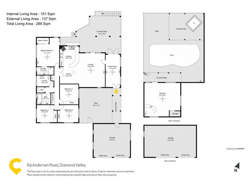69 Andersen Road, Diamond Valley QLD 4553 Floorplan