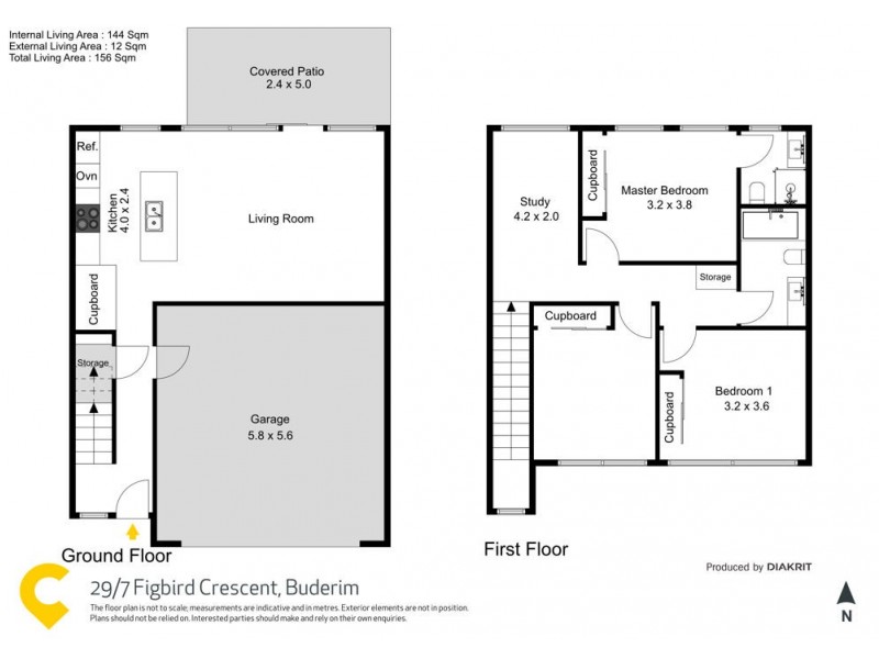 29/7 Figbird Crescent, Buderim QLD 4556 Floorplan