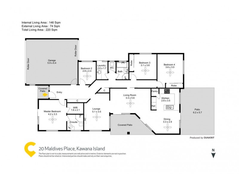 20 Maldives Place, Kawana Island QLD 4575 Floorplan