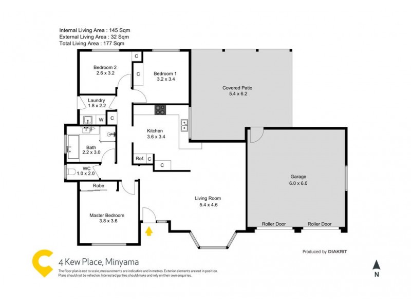 4 Kew Place, Minyama QLD 4575 Floorplan