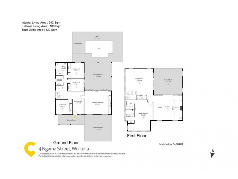 4 Ngama Street, Wurtulla QLD 4575 Floorplan