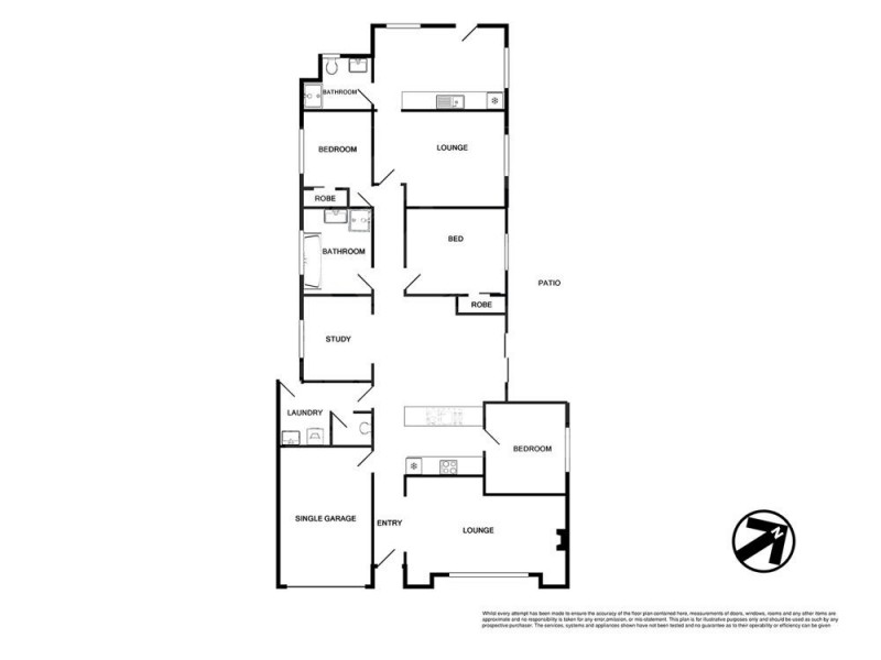 14 Oxford Close, Sippy Downs QLD 4556 Floorplan