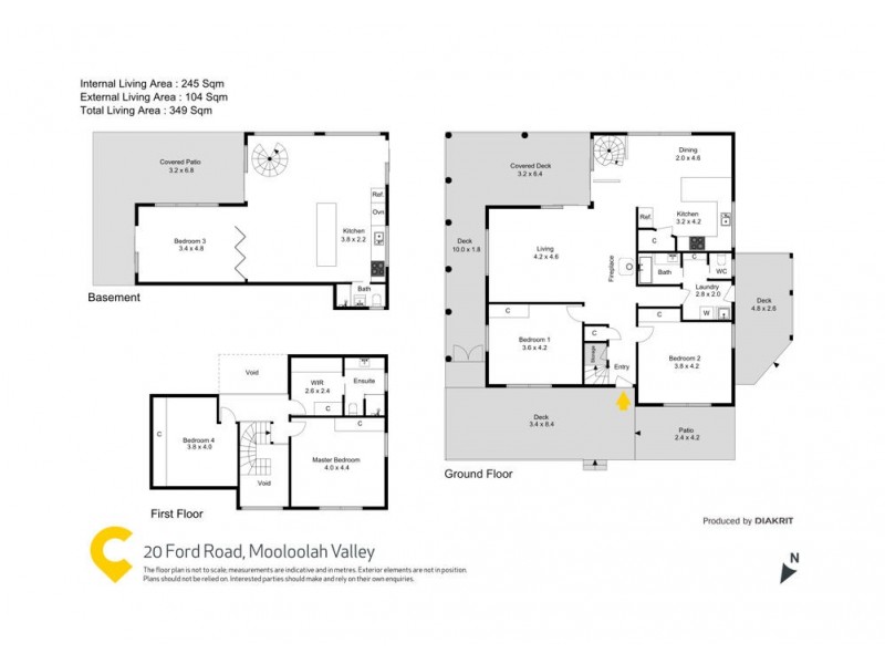 20 Ford Road, Mooloolah Valley QLD 4553 Floorplan