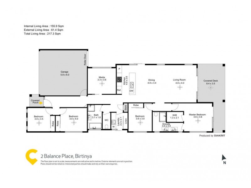 2 Balance Place, Birtinya QLD 4575 Floorplan