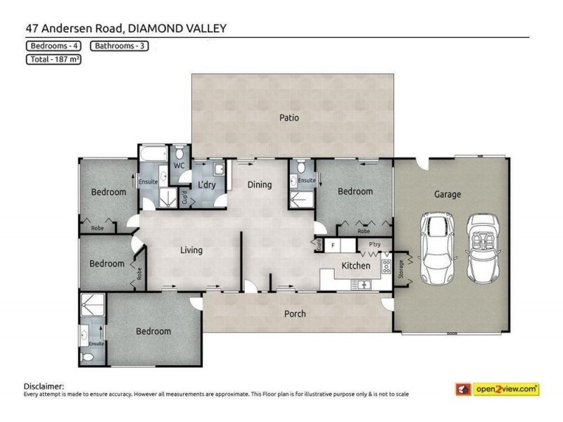 47 Andersen Road, Diamond Valley QLD 4553 Floorplan