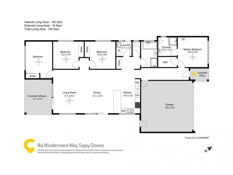 84 Windermere Way, Sippy Downs QLD 4556 Floorplan
