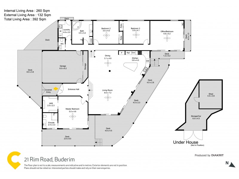 21 Rim Road, Buderim QLD 4556 Floorplan