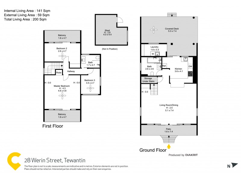 28 Werin Street, Tewantin QLD 4565 Floorplan