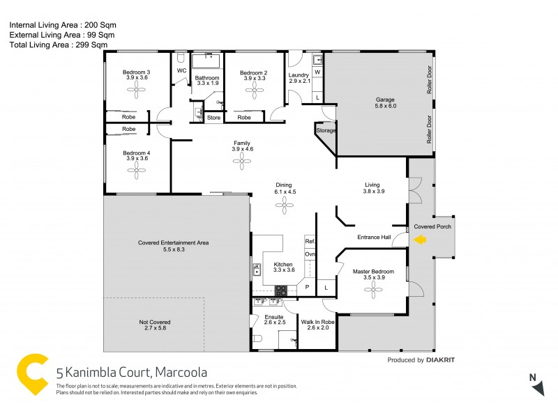 5 Kanimbla Court, Marcoola QLD 4564 Floorplan