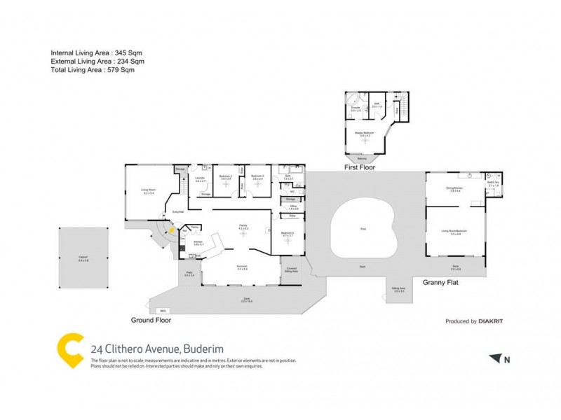 24 Clithero Avenue, Buderim QLD 4556 Floorplan