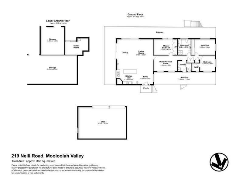 219 Neill Road, Mooloolah Valley QLD 4553 Floorplan