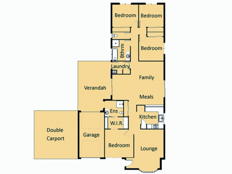 5 Monash Place, Fitzgibbon QLD 4018 Floorplan