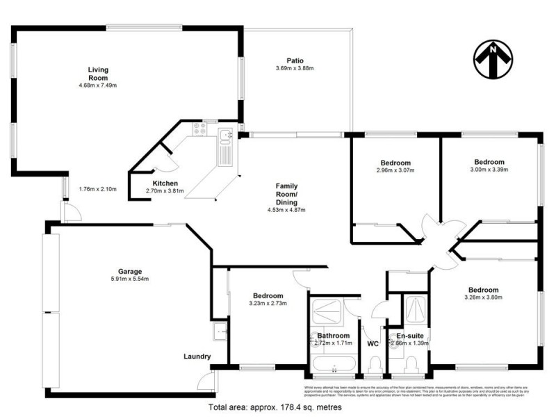 13 Bearke Place, Bracken Ridge QLD 4017 Floorplan