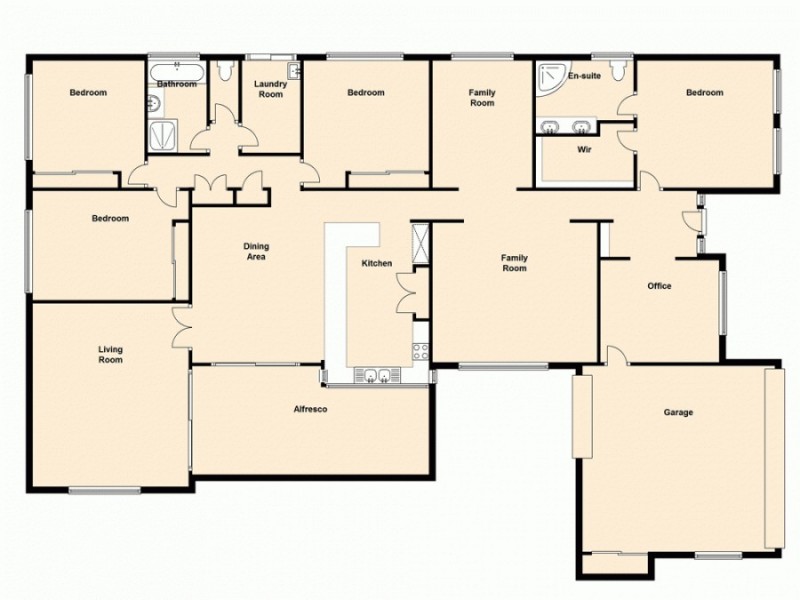 3 Oakwood Rd, Warner QLD 4500 Floorplan