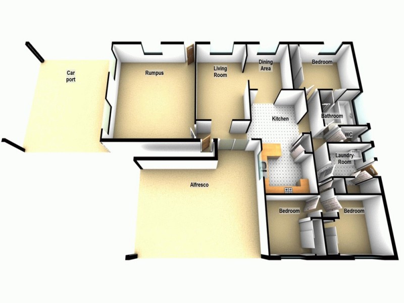 13 Verdon Ct, Petrie QLD 4502 Floorplan