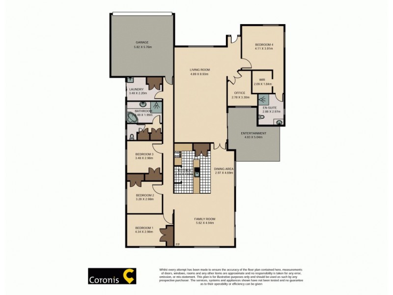 6 Homebush Court, Joyner QLD 4500 Floorplan