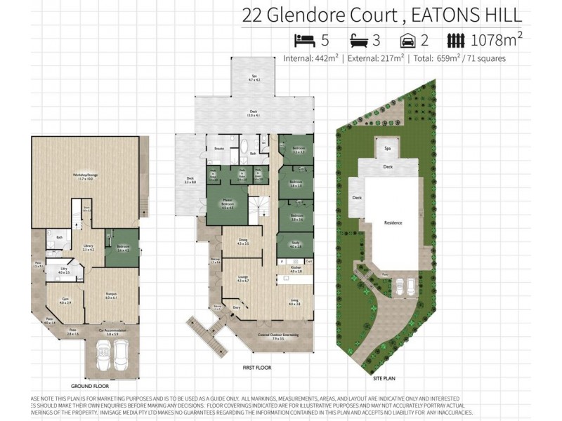 22 Glendore Court, Eatons Hill QLD 4037 Floorplan