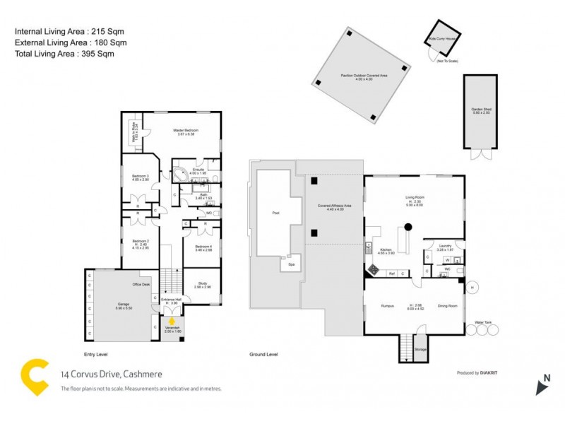 14 Corvus Drive, Cashmere QLD 4500 Floorplan