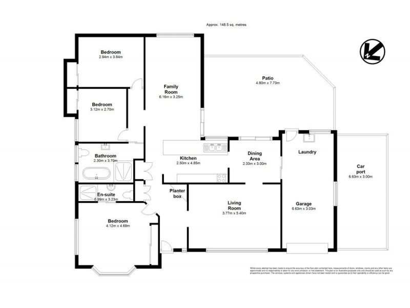 12 Turnberry Drive, Victoria Point QLD 4165 Floorplan