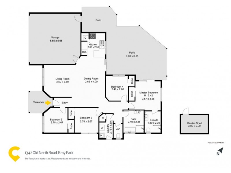 1342 Old North Road, Bray Park QLD 4500 Floorplan