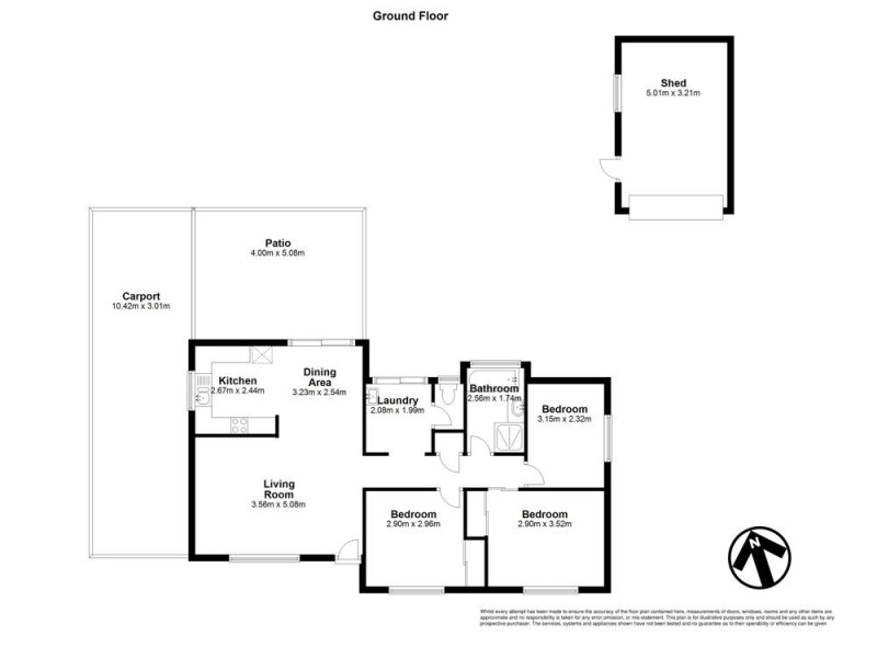 545 Bracken Ridge Road, Bald Hills QLD 4036 Floorplan