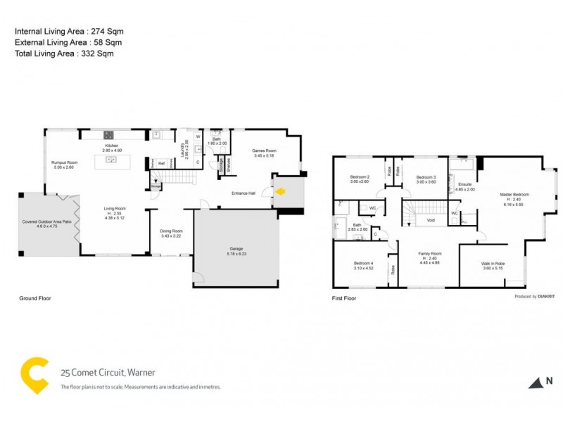 25 Comet Circuit, Warner QLD 4500 Floorplan