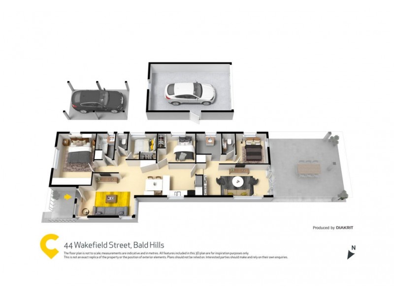44 Wakefield Street, Bald Hills QLD 4036 Floorplan