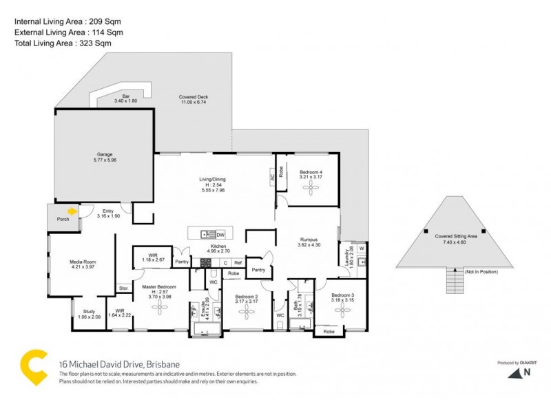 16 Michael David Drive, Warner QLD 4500 Floorplan