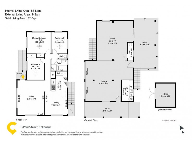 8 Paul Street, Kallangur QLD 4503 Floorplan