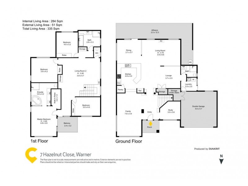 7 Hazelnut Close, Warner QLD 4500 Floorplan