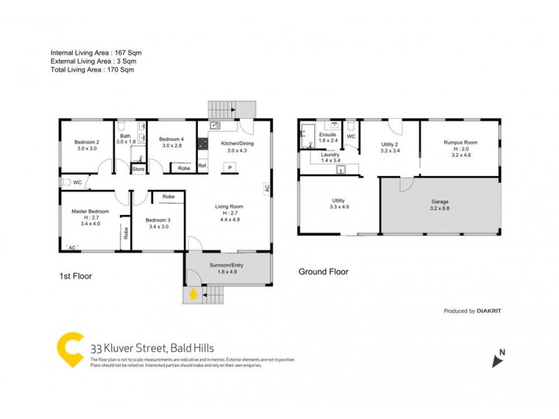 33 Kluver Street, Bald Hills QLD 4036 Floorplan